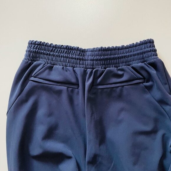 Athleta Metropolis Straight Leg Pant Athlesuire Navy Blue Stretch Zipper Ankle 4 - Picture 7 of 13